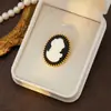 Nuevos Accesorios de Moda Europeos y Americanos, Broche Vintage de Belleza Estilo Palacio, Broche Elegante y de Alta Gama en Stock