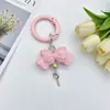 Pingente de Laço Fofo Acessórios de Joias para Celular Fivela de Liga Partícula Fofa Elevada Corrente Pendurada DIY Corrente Pendurada para Bolsa de Joias