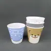 Suministro directo de fábrica y exportación A5 melamina dibujos animados imitación porcelana taza estilo japonés plato americano monocromático doble color mostrador Taza venta al por mayor personalizado