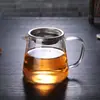 Tetera para Preparar Té, Taza de Té de Vidrio, Hervidor con Separación de Té y Agua, Juego de Té Engrosado Resistente a Altas Temperaturas, Tetera Individual Engrosada Mejorada