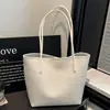 2026 Principios de Otoño Nuevo Bolso de Hombro con Textura Tejida Bolso de Mano Casual de Gran Capacidad Bolso de Hombro Retro Bolsas de Tote para el Trabajo Moderno