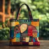 Bolso de Mano con Estampado de Moda Trendy para Mujer Bolso de Hombro Bolso Tote Acolchado Nuevo Producto Transfronterizo 3D Temu Amazon