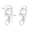 Acessórios para joias DIY comumente usados fecho lagosta de liga de alta qualidade 12mm fivela de pulseira colar combinação de anel único atacado
