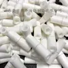 Núcleo de algodón absorbente de aceite con filtro hueco personalizado, núcleo de algodón hueco, boquilla de succión de grado alimenticio, se puede añadir impresión de logo de cuentas explosivas