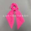 Pinza de resorte con lazo de cinta fluorescente de estilo europeo y americano de venta caliente transfronteriza, pasador de pelo de color sólido, accesorios para el cabello, tocado al por mayor