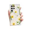 Funda Transparente Popular de Flor Sonriente de Lazada para Teléfono Móvil Galaxya15 Carcasa Blanda S25Edge Venta al por Mayor Transfronteriza S24+