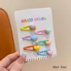 Presilhas de Cabelo Fofas de Desenho Animado para Meninas, Presilhas Bico de Pato com Bolinhas, Presilhas Laterais, Presilhas para Franja, Presilhas de Barraca de Atacado de Yiwu