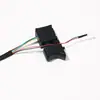 Interruptor de Chave de Torque Elétrica de Lítio Dayi 2106 Escova Regulação de Velocidade Sem Escovas Interruptor de 8 Fios Furadeira de Lítio Cinta Manga de Borracha