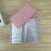 Álbum de cartões multicamadas transparente para atacado, álbum de cartões de visita tipo botão com 4 grades, álbum de armazenamento de cartões de fotos de celebridades, álbum de fotos Polaroid