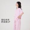 Pijama de Mujer Estilo Japonés, Clase A, Verano 2025 Nuevo Algodón Puro Gasa de Doble Capa Sencillo Manga Corta Cómodo Conjunto de Ropa de Casa para Pareja