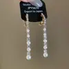 Aretes~Aretes de Perla Geométrica con Circonita Galvanizados en Oro Real de 18K, Pendientes de Estilo Retro, Pendientes de Lujo Accesible y de Alta Gama para Mujeres