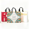 Bolsas de Tote No Tejidas Personalizadas con Texto Impreso, Empaques de Compra Listos, Bolsas Ecológicas Promocionales Hechas a Medida, Impresión Publicitaria, Logo