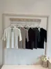 Camiseta Base de Lana Tencel con Cuello Alto y Mangas Medias para Mujer, Mezcla de Lyocell y Acetato, Corte Ajustado, Manga 3/4, 6510