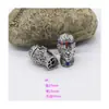 Suministrado directamente por el fabricante: Conector de Tres Vías Cabeza de Mono de Aleación de Plata de Xizang, Conector de Tres Vías Regreso del Gran Sabio, Accesorios Mayoristas de Bodhi Estrella Luna Vajra