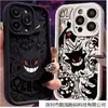 Funda para Teléfono Móvil Todo Incluido Anti-Caídas para Apple Ip 17 Pro Max Gengar Ojo Rojo Ip 17 Pro