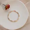 Pulsera Nueva de Perlas de Agua Dulce Natural 2025 para Mujer, Cordón Elástico, Pulsera de Perlas Xiaomi, Ligera y que No se Desvanece, Accesorios de Mano de Lujo de Nicho