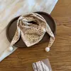 Bufanda para Bebé para Otoño e Invierno, Nueva Bufanda Triangular Versátil para Niños y Niñas, Bufanda Cuadrada Linda y Cálida, Calentador de Cuello para Bebé Estilo Coreano