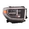 Adequado para TOYOTA Tantu TOYOTA TUNDRA farol preto 2018