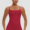 Sutiã esportivo liso transfronteiriço com alças acolchoadas, top de ioga casual, justo, top de ginástica de secagem rápida