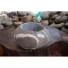 Macetas Pequeñas de Inspiración Zen, Macetas de Piedra, Macetas para Suculentas, Macetas para Juncos, Macetas para Hierba del Dinero, Macetas de Piedra Natural para Acuarios, Macetas Creativas para Narcisos