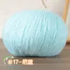 Hilo de Nube Teñido en Spray Ligero Color Gradiente Tejido a Mano Algodón Tejido Sección de Hilo de Suéter DIY Bufanda Sombrero