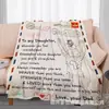 Manta de Carta Transfronteriza Hogar Carta Manta de Amazon Cubierta Manta Sobre Manta Cómoda Cuatro Estaciones Estilo Ins Franela Estampado Venta al por Mayor