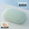 Almofada de cochilo para estudantes, refrescante e confortável para cochilos no escritório, travesseiro cilíndrico de seda gelada, almofada de cochilo para sala de aula