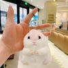 Muñeca Peluche Hamster Llavero Lindo Mochila Juguete de Peluche Venta al por Mayor Colgante Encanto de Bolsa Llavero