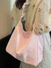 Bolso Tote de Nicho, Bolso Grande de Aspecto Elevado para Mujer, Nuevo Estilo Coreano Ins Simple de Hombro Cruzado Verano 2025