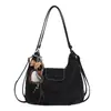 Bolso de Mano Personalizado, Sencillo y de Moda con Textura Trendy y Diseño de Nicho, Bolso de Hombro Cruzado para Mujer Invierno 2026