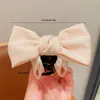 Pinza para el Cabello de Lazo de Alta Gama Transfronteriza para Recogido en la Parte Trasera de la Cabeza, Pinza de Tiburón, Pinza para Cola de Caballo, Pasador de Tela, Accesorio para el Cabello