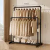 Perchero de Pie Sencillo para Habitación Interior Colgador de Ropa de Pie Almacenamiento de Ropa para Dormitorio del Hogar Colgador de Ropa
