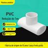 Yachang PVC flat pipe Series acessórios de tubulação oval reduzindo redondo a T plano com duas extremidades T plano redondo médio plano