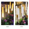 Luz Decorativa de Ambiente para Jardín con Varilla de Bambú de Burbujas Solares Luz de Césped con Varilla Acrílica Luz de Proyecto de Iluminación de Paisaje