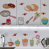 Adesivo de parede colorido para geladeira adesivo de parede armário de cozinha adesivo de geladeira quarto sala de estar decoração de fundo removível