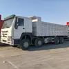 Camión Volquete en Stock Entrega Directa, Camión Volquete Cuatro Delanteros Ocho Traseros, Semirremolque Volquete Lateral de Alta Resistencia para Exportación, Camión Volquete