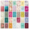 Nuevo Set de 36 Tarjetas de Energía Motivacional Femenina Estilo Ins en Inglés, Tarjetas de Afirmación Positiva para Autoestima, Venta al por Mayor Transfronteriza