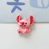 Accesorios de Resina Brillantes de Dibujos Animados Stitch Material para Manualidades Pegamento Cremoso Funda de Teléfono Móvil Llavero Pasador Joyería Venta al por Mayor