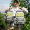 Nuevas Mochilas Ligeras de Bloques de Color Transfronterizas para Hombres y Mujeres, Bolsas para Senderismo y Montañismo al Aire Libre, Bolsas de Viaje y Ciclismo, Mochilas para el Trabajo