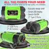Inversor 200W300W500W12V220V/110V Enchufe Estándar Europeo y Americano Estándar Brasileño 4 USB Carga Rápida Pantalla