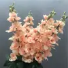 Sensación de una mano delphinium impresión 3D jacinto flor de simulación Nueva Primavera camino de boda chiyidai orquídea violeta