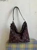 Bolso cubo de ante de gran capacidad transfronterizo para mujer, nuevo bolso de hombro retro mate 2026, bolso cruzado de nicho para el día a día