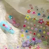 Pegatinas de Uñas Pentagrama Coloridas Nuevas de Moda Dopamina en Stock Uñas Adhesivas 3D Dulces Frescas Picantes para Chicas