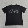 Camiseta de Algodón Manga Corta Serie Alcatraz Corteiz Estampado de Letras Unisex Hilo Doble Moda Manga Corta Venta al por Mayor desde Fabricante
