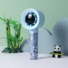 Ventilador Turbo Panda Portátil Novo de Verão para Exterior e Interior 3 Velocidades USB Portátil Ventilador Elétrico Pequeno de Três Velocidades Venda por Atacado