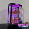 Luz de Barra Gabinete de Cerveza Emisor de Luz KTV Móvil Champagne vino Vino Extranjero Exhibidor heilisula Caballete para Vino Caballo Rojo