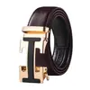 Cinto Masculino para Negócios e Uso Diário com Fivela Automática de Metal, Borda com Padrão Lichia em PVC, Cinto Resistente ao Desgaste, Atacado do Fabricante Original