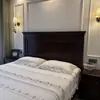 2026 Nuevo Estilo Estilo Francés Fresco Floral Encaje Todo Algodón Estampado Lavable a Máquina Cubre Cama Juego de Tres Piezas Puro Algodón Cubre Cama Estilo Francés