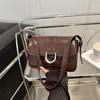 Bolsa com Padrão de Pedra Simples Bolsa Transversal Feminina Nova Bolsa para o Dia a Dia Feminina Nicho de Moda de Alta Qualidade Pequena Bolsa Quadrada de Ombro