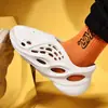 Zapatos de Agujeros para Pareja Hombres y Mujeres Deportivos Suela Gruesa Sandalias Huecas Primavera y Verano Nuevos Transfronterizos Tallas Grandes Casuales Zapatos de Playa